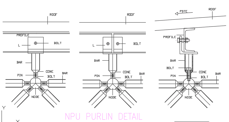 NPU Purlin Detail